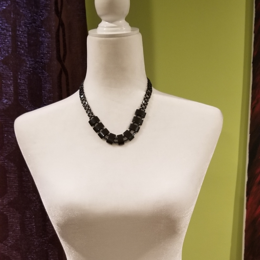 Hematite Necklace From Jamaica